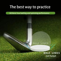 Aids Golf Flatball Swing Training Tool Improve the Efficiency of the Hitting Suitable for Indoor and Outdoor Practice