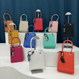 Niche Ladies Mini Handbag Fashion Designer Square Shoulder Bag for Womens Solid PU Shopping Tote Bag with Shoulder Strap