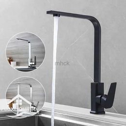 Faucets 1pcs. Kitchen black jet spraying head spray chrome kitchen Sifang faucet with single trade 240319