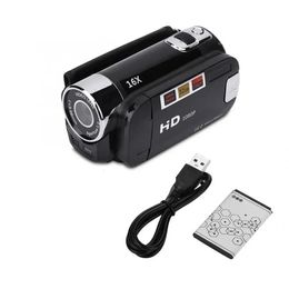 Video Camcorder 720P Full HD 16MP DV Camcorder Digital Video Camera 270 Degree Rotation Screen 16X Night Shoot Zoom 240306