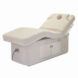 Hot Sale Beauty Salon Electric 3 Motors Podiatry Chair Couch Treatment Beauty Chair Massage Facial Chair Bed