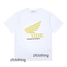 Designer of luxury T-shirt brand rhud Clothing spray letter short sleeve spring summer tide men and women tee JOD5