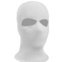 Warmer Face Balaclava Mask Mask Cycling Knit Outdoor Scarf Pure 3 Winter Full Hole Colour Ski Cover Masks bbyxc7642378