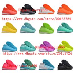 Mens women Soccer Shoes Phantomes Lunaes Elitees NUes TF Cleats Mens High Tops Football Boots Firm Ground Size 39-45EUR