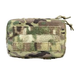 Bags Tactical Map Pouch Military Multicam EDC Molle 500D Admin Bag Airsoft Combat Gear Outdoor Hunting Tool Storage Bag