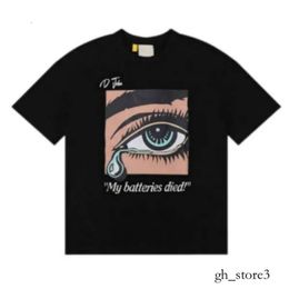 Gallaryly Dept Shirt New High Street Fashion Brand Retro Colorful Print Loose Couple Short Sleeve Gallerydept T-shirt for Mens Womenshalf Sleeves Tshirts 682