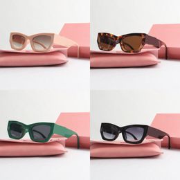 Popular sunglasses men miu retro uv protection designer eyeglasses frame lunette homme summer sunny glasses designer high appearance value fa068 B4