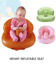 Useful 3 color baby inflatable seat funny infant children inflatable seat sofa portable baby dining chair Toddler chair kid3855086397