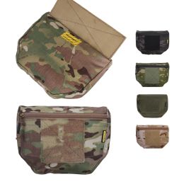 Bags Emersongear Tactical Armour Carrier Drop Pouch For AVS JPC CPC EDC Waist Bag Molle Sports Hunting Hiking Camping Pocket Nylon