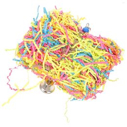 Other Bird Supplies Parrot Chewing Toy Interesting Cockatiel Toys Birds Parakeet Paper For Parrots Bell