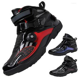 Cycling Shoes Motorcycle Bicycle Sneakers Mens Flat Boots Mountain Bike SPD Road Speed