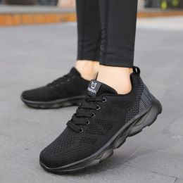 Boots 2022 Sneakers Woman Shoes Flats Casual Female Shoe Women LaceUp Running Mesh Light Breathable zapatillas deportivas mujer