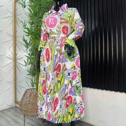 Sheen 2023 Spring Miyake Fancy African Floral Print Miyake Pleated Plus Size Loose Women Clothing Two Piece Set Top And Skirt