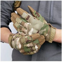 Gloves Tactical Gloves Military Airsoft Shooting Gloves Army Combat Hunting Paintball AntiSkid Multicam Touch Screen Full Finger Glove