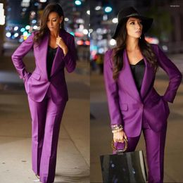 Women's Two Piece Pants Evening Party Fashion Suits Women 2 Set One Button Flap Pocket Jacket Female Chic