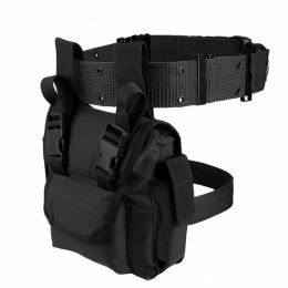 Bags NEW Tactical Drop Leg Pack Waist Bag Waterproof Quick Release Utility Pouch Military Tool Pack Hunting Hiking