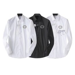 mens shirt Luxury Designer Fashion Men's Shirts Long Sleeve Business Casual Brand Polo Spring Slim Shirt