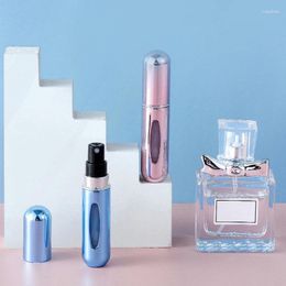 Storage Bottles 5ml Mini Bottom Fill Pump Perfume Bottle Portable Refillable Spray Empty Cosmetic Container Nebulizer Travel M