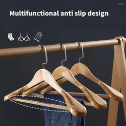 Hangers Small Item Storage Rack Premium Wooden Coat With Wide Shoulders Sturdy Hooks Non-slip Design For Wrinkle-free Clothes