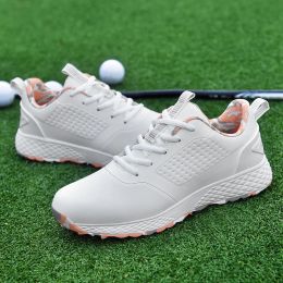 Shoe women Golf Shoes Waterproof Professional Golfer Sports Shoes men Golf Sneakers Comfortable Walking Golfing Footwear Walking Male