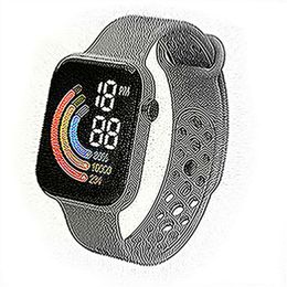 For Xiaomi NEW Smart Watch Men Women Smartwatch LED Clock Watch Waterproof Wireless Charging Silicone Digital Sport Watch B116