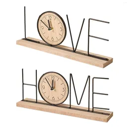 Table Clocks Creative Desktop Decoration Clock For Bedroom Living Room Entrance