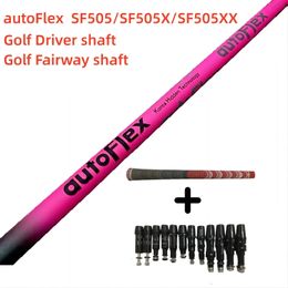 ew Golf shaft Autoflex Golf drive shaft SF405/Sf505/Sf505X/ Sf505XX Flex Graphite Shaft wood shaft Free assembly sleeve and grip 240315