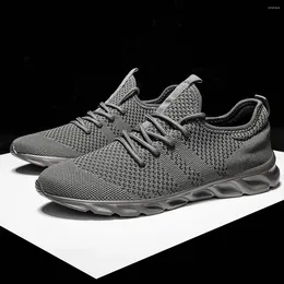 Casual Shoes Fujeak Non-slip Men's Sneaker Fashion Light Man Running Breathable Walking Footwear Trendy Classic Mesh Male Shoe