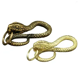 Keychains Brass Snake Charms For Bracelet Jewellery Making