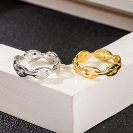 Anello di design anello d'amore gioielli di moda smalto donna uomo anello di lettera di design regalo per sposi festa di nozze