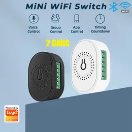 Smart Home Control 2CH Tuya Wifi Switch Fan Controller Stepless Speed Voltage Regulator For Alexa Google Life