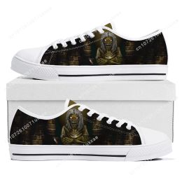 Shoes Maidens Heavy Metal Rock Band Singer Music Iron Low Top Sneakers Mens Womens Teenager Canvas Sneaker Casual Shoes Customise Shoe