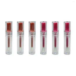 Storage Bottles 3 Pieces Lip Gloss Tubes 3ml Portable Clear Small Lipstick Containers For DIY Makeup Travel Samples Women