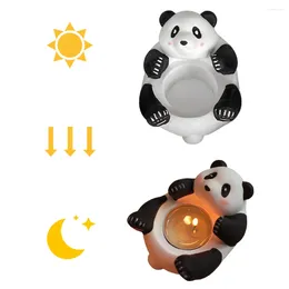 Candle Holders Panda Holder Table Centrepiece Cute Aroma Cartoon Ambience Decoration Multifunctional For Desktop Bedroom