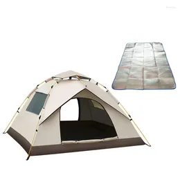 Tents And Shelters Quick Opening Sun Protection Tent Automatic 4 Seasons Waterproof Family Setup Camping Beach For Picnics BBQ