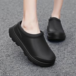 Shoes Hot Sale Men's Chef Shoes Women Nurse Shoes Waterproof Oilproof Kitchen Shoes For Men Work Shoes NonSlip Sandals