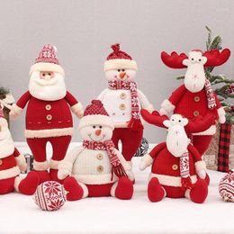 Christmas Decorations 2024 Dolls Tree Decor Year Ornament Reindeer Snowman Santa Claus Doll Navidad Decoration Merry