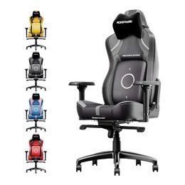 Morphling Ergonomic - Black Computer Best Adjustable PC Racing Massage Comfortable Office Gaming Chair with Lumbar Support for Back Pain Heavy People