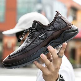 Shoes Flat Walking 216 Man Loafer Mens Fashion Car Male Outdoor Office Business Zapatos Hombre Chaussures Size 39-46 220