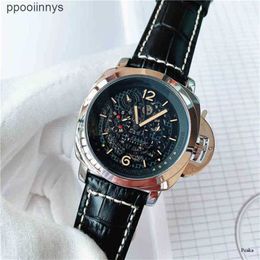 Paneraiss Herren-Armbanduhren, automatische Schweizer Uhr, wasserdichte Armbanduhren, Edelstahl, automatisch, hochwertig, WN-GJUO