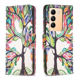 Patterns Cases For Xiaomi 14 13 Redmi A3 Note 13 13C K70 K70E Pro Plus 4G 5G Ultra Wallet Leather Flower Phone Case