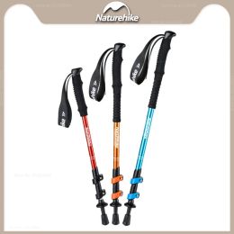 Sticks Naturehike Adult Child Alpenstocks Ultralight Trekking Folding Poles Walking Hiking Sticks Camping Family Outdoor Alpenstocks