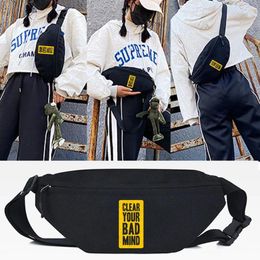Waist Bags Fashion Casual Men Bag Clear Print Chest Pack Sport Crossbody Daily Handbag Shoulder Of Travel Women