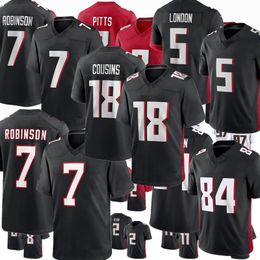 9 Michael Penix Jr. 18 Kirk Cousins Bijan Robinson Jersey Kyle Pitts Jessie Bates III Drake London Younghoe Koo A.J.Terrell Jr. Grady Jarrett futebol Jerseys