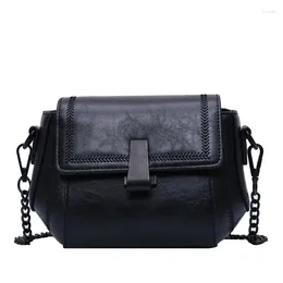 Shoulder Bags 2024 Fashion Texture For Female Vintage Crossbody Diamond Pattern Pu Leather Designer Brand Purse And Bag