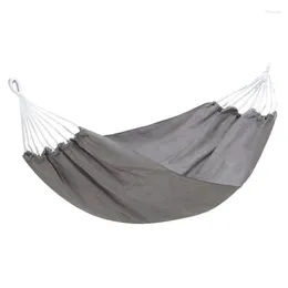 Camp Furniture Grey Hammock Outdoor Swing Summer Camping Anti-rollover Home Use