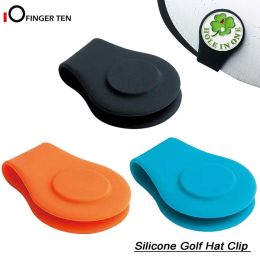Marks 3/6 Pcs New Design Silicone Magnetic Golf Ball Marker Hat Clip Strong Magnet Attached to Your Pocket Edge Belt Dlothes