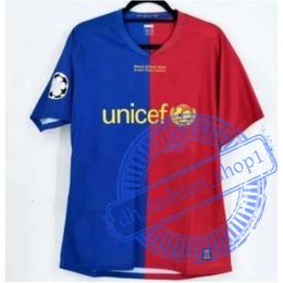 Retro Barcelona Soccer Jerseys Barca 05 06 08 09 10 11 14 15 XAVI RONALDINHO RONALDO RIVALDO NEYMAR JR Iniesta Finals Classic Maillot Foot Football Shirts 837