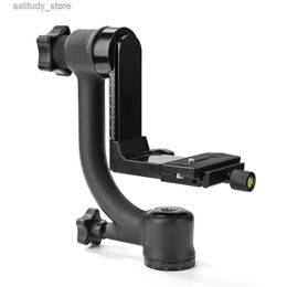 Stabilizers Photography Gimbal Tripod Head Monopod Aluminum Alloy Telephoto Lens Bird Head for Professional Photography Supplies Q240319