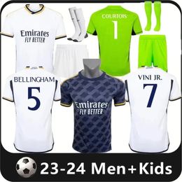 2023 2024 BELLINGHAM RODRGO 23 24 Real Madrid soccer jerseys football shirt VINI JR ALABA MODRIC VALVERDE camiseta Men kids kit COURTOIS goalkeeper S-4XL JJ 3.19